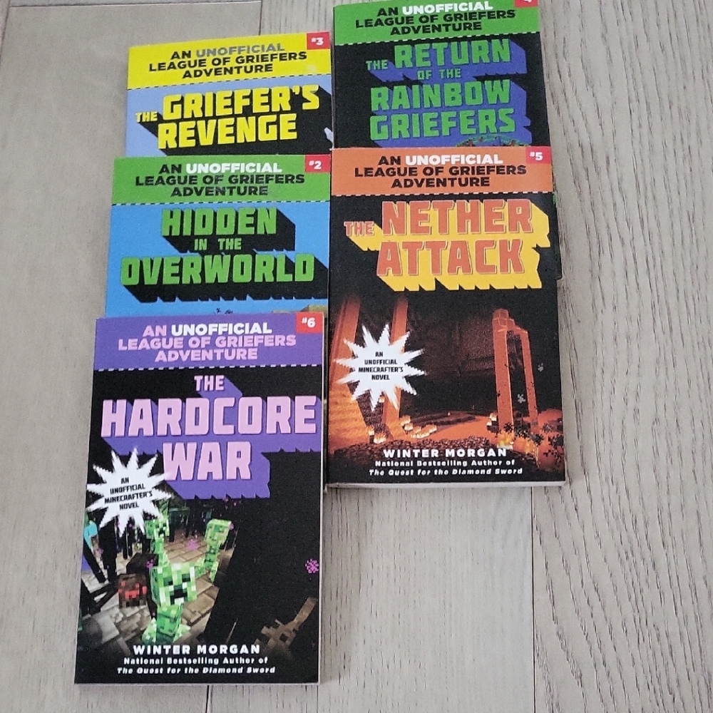 An Unofficial League of Griefers Adventure Book Set